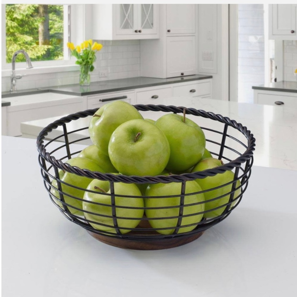 SOLD! Rope Round Fruit Storage Basket Preloved ❤️ - Picture 8 of 8